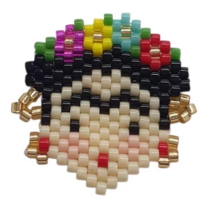 Dije De Miyuki Delica 11/0 Frida Kahlo