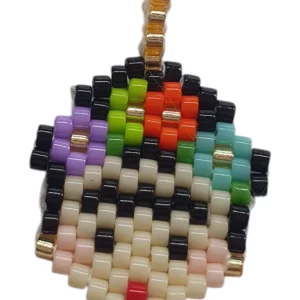 Dije De Miyuki Delica 11/0 Frida Kahlo (Collar)