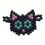 Dije De Miyuki Delica 11/0 Gatito Negro (b)