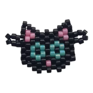 Dije De Miyuki Delica 11/0 Gatito Negro (b)