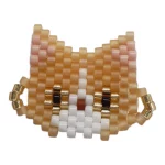 Dije De Miyuki Delica 11/0 Gatito Beige