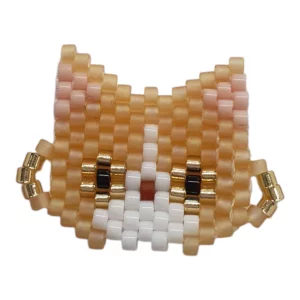 Dije De Miyuki Delica 11/0 Gatito Beige