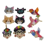 Dijes De Miyuki Delica 11/0 Colección 9 Dijes