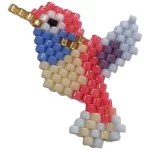 Dije De Miyuki Delica 11/0 Colibri Multicolor Salmon