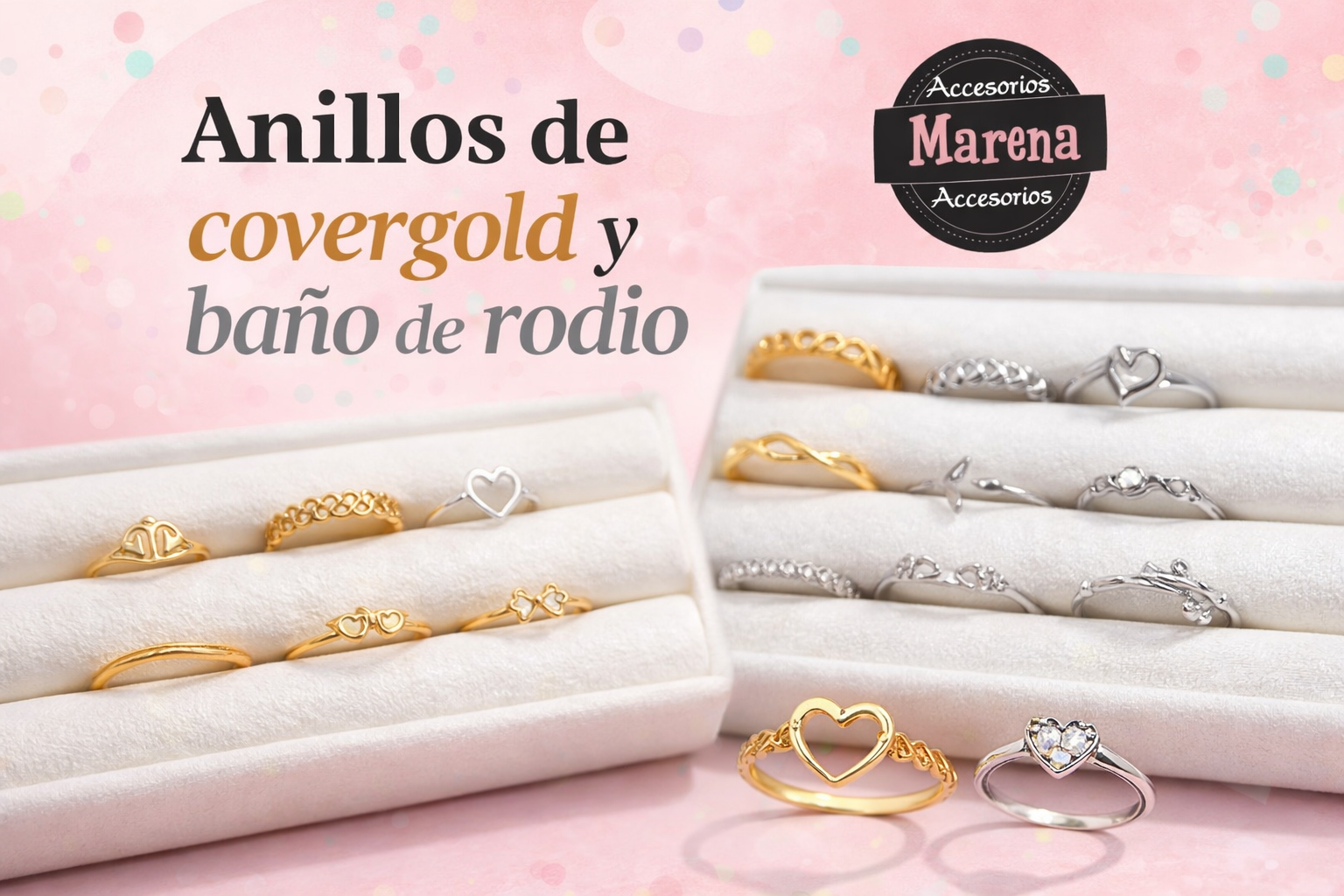 Anillos Baño De Rodio Económicos